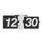 Retro Electrical Digital Flip Clock Flipping Out Wall and Tabletop Flip Clock